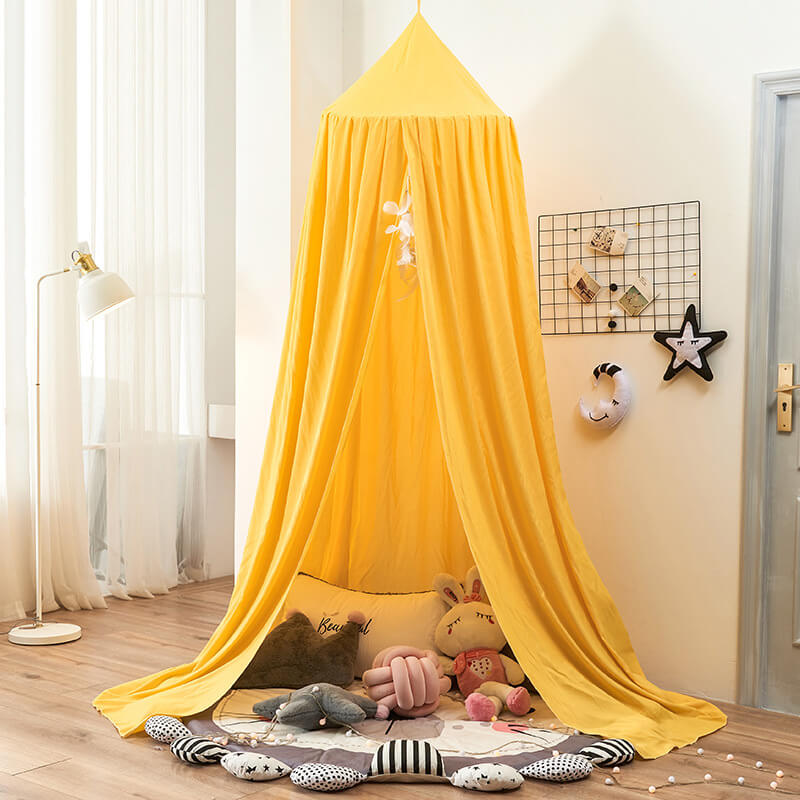 Kinder Bedhemel met Lichtblokkering voor Wieg en Bed Inclusief Ophanghaak Slaapkamer Decoratie Speelhoek | Sulvida