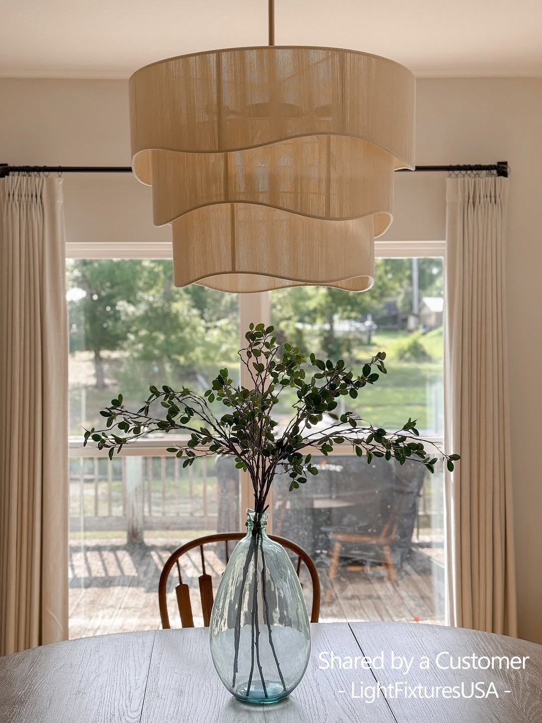 Hanglamp Gelaagd Beige Geweven Touw Ø70cm Boho Sfeerverlichting Eetkamer Woonkamer Entree 6-Lichts E12 | Sulvida