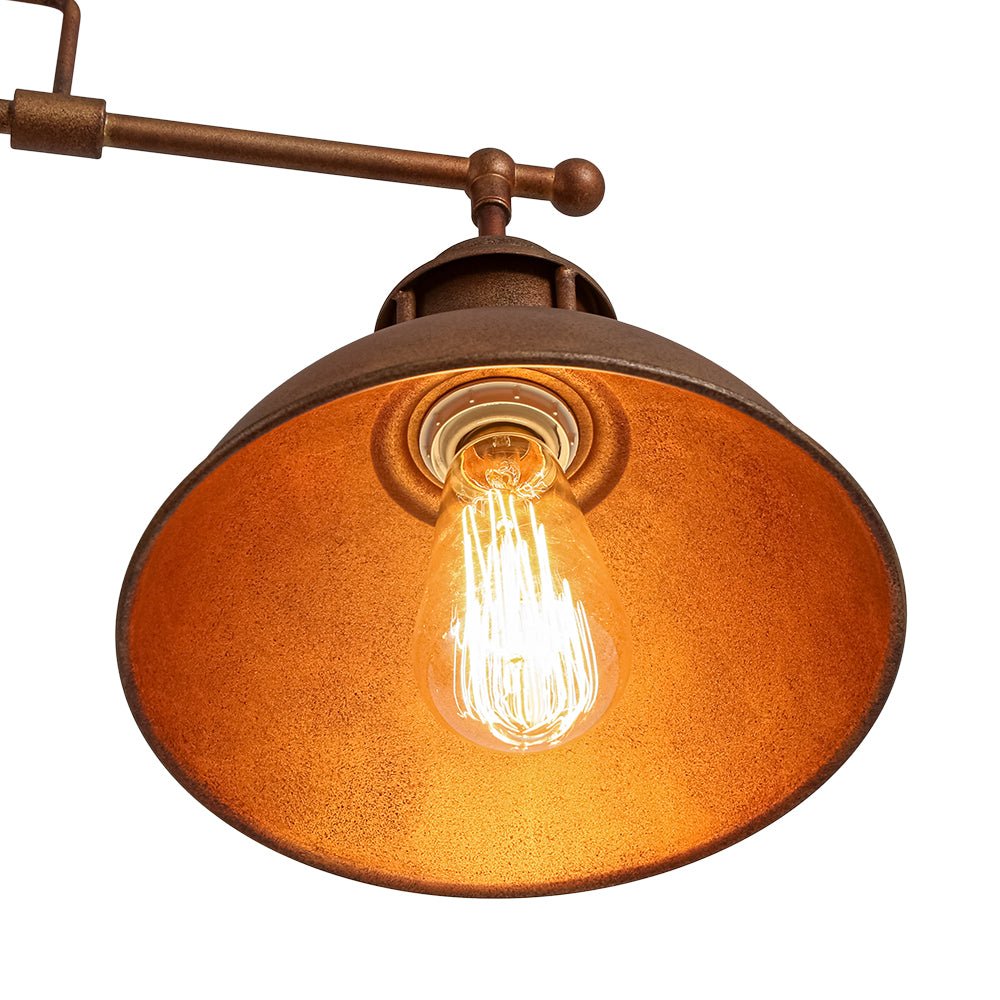 Metalen Hanglamp 3-Lichts Koepel Landelijk Industrieel E26/E27 Fitting Verstelbaar Eettafel Keuken Woonkamer | Sulvida