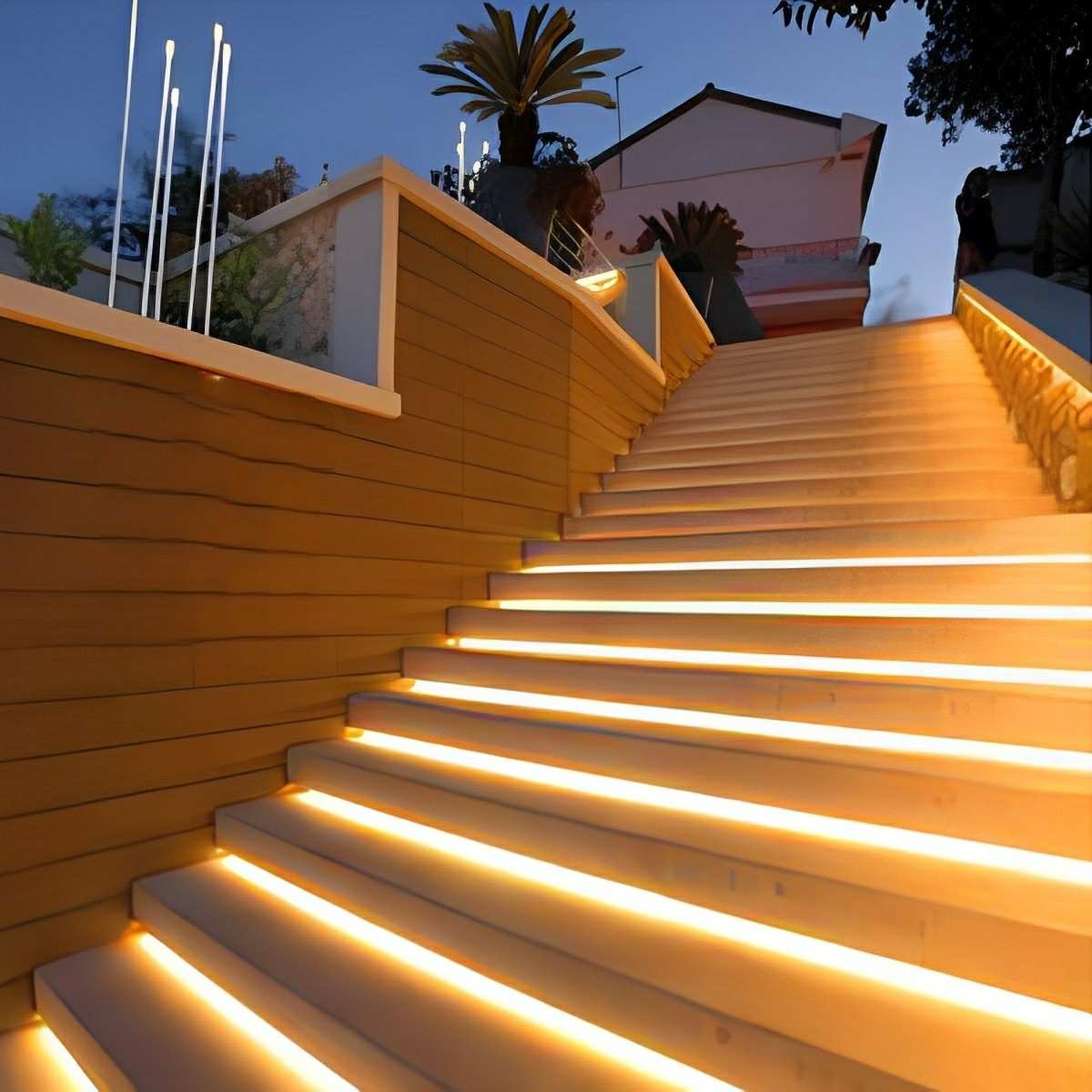 LED-strip flexibel 24V IP68 waterdicht voor buiten inbouw siliconen ledverlichting tuin terras zwembad lounge | Sulvida