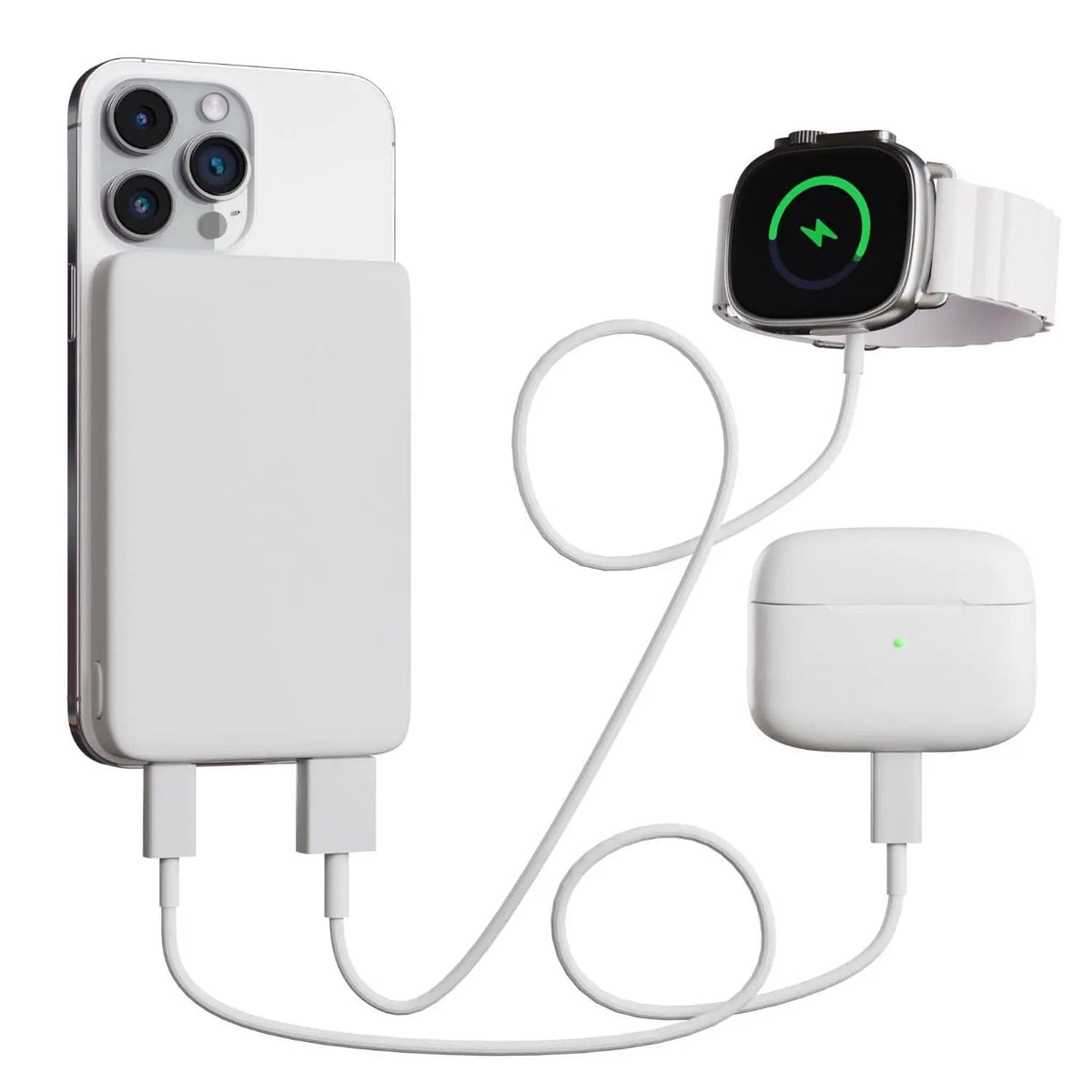 Magnetische Draadloze Powerbank voor iPhone – Draagbare Oplader 5.000 of 10.000 mAh Verschillende Kleuren | Sulvida