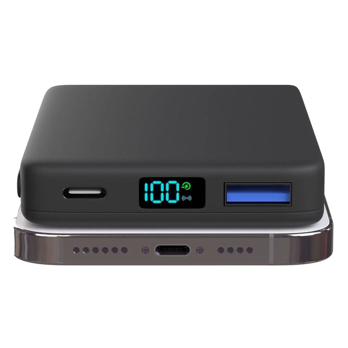Magnetische Draadloze Powerbank voor iPhone – Draagbare Oplader 5.000 of 10.000 mAh Verschillende Kleuren | Sulvida