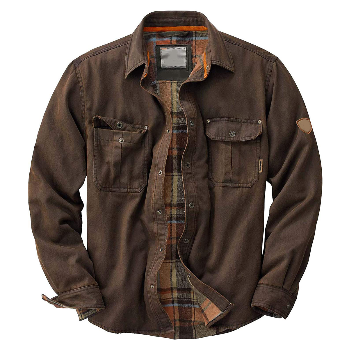 Gewaxte herenjack voor alle seizoenen bruin groen koffie waterdicht trucker jas werkkleding outdoor M tot 4XL | Sulvida