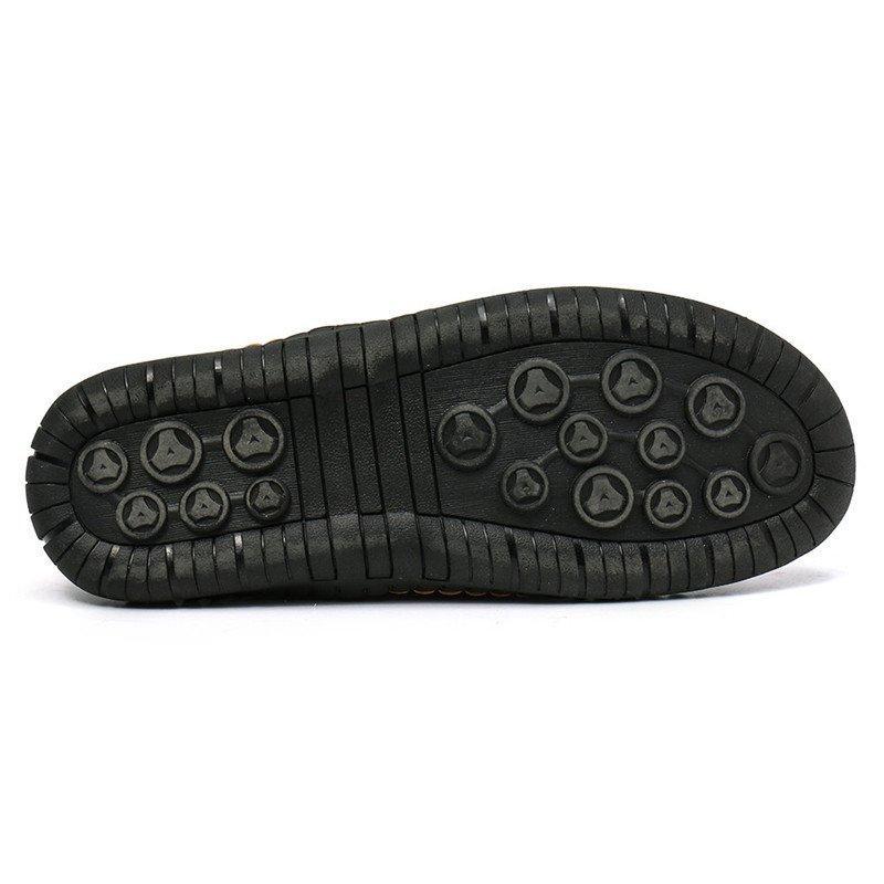 Handgemaakte Herenschoenen met Antislipzool en Ritssluiting Casual Laarzen Premium Comfortlaarzen Heren | Sulvida