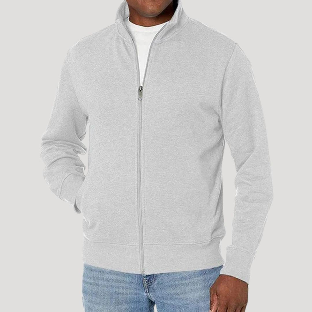 Lichtgewicht Herenjas met Rits voor Lente Zomer Dagelijks Gebruik Casual Sportieve Outfit Comfortabel | Sulvida