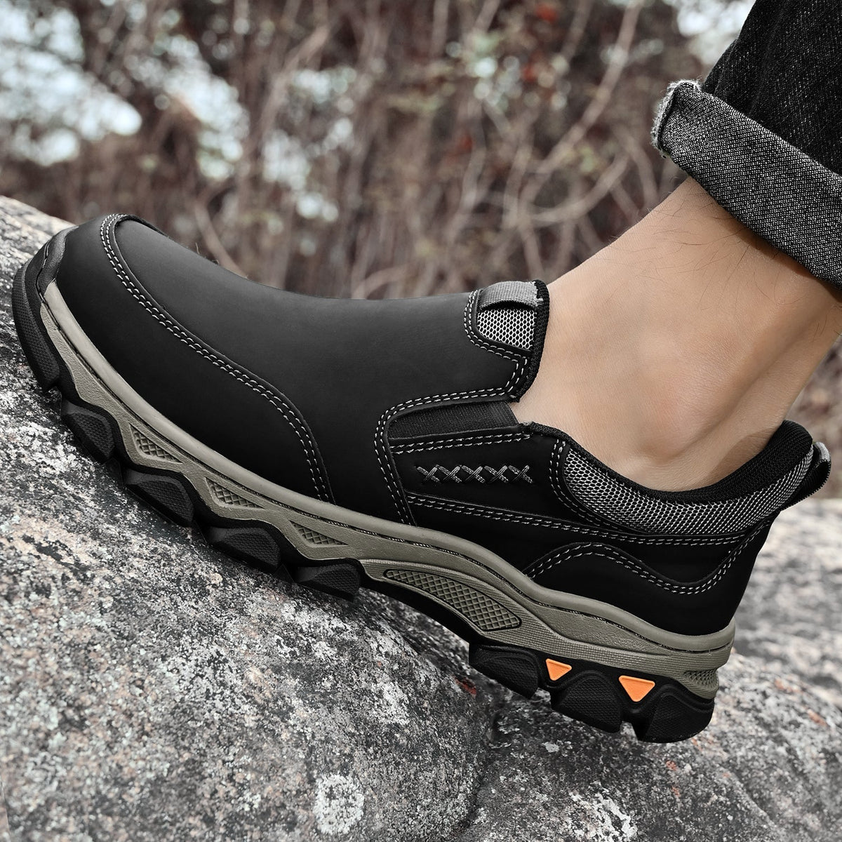 Orthopedische Instapschoenen Heren Casual Wandelschoenen Antislip Correctie Voethouding Loopcomfort Dagelijks | Sulvida