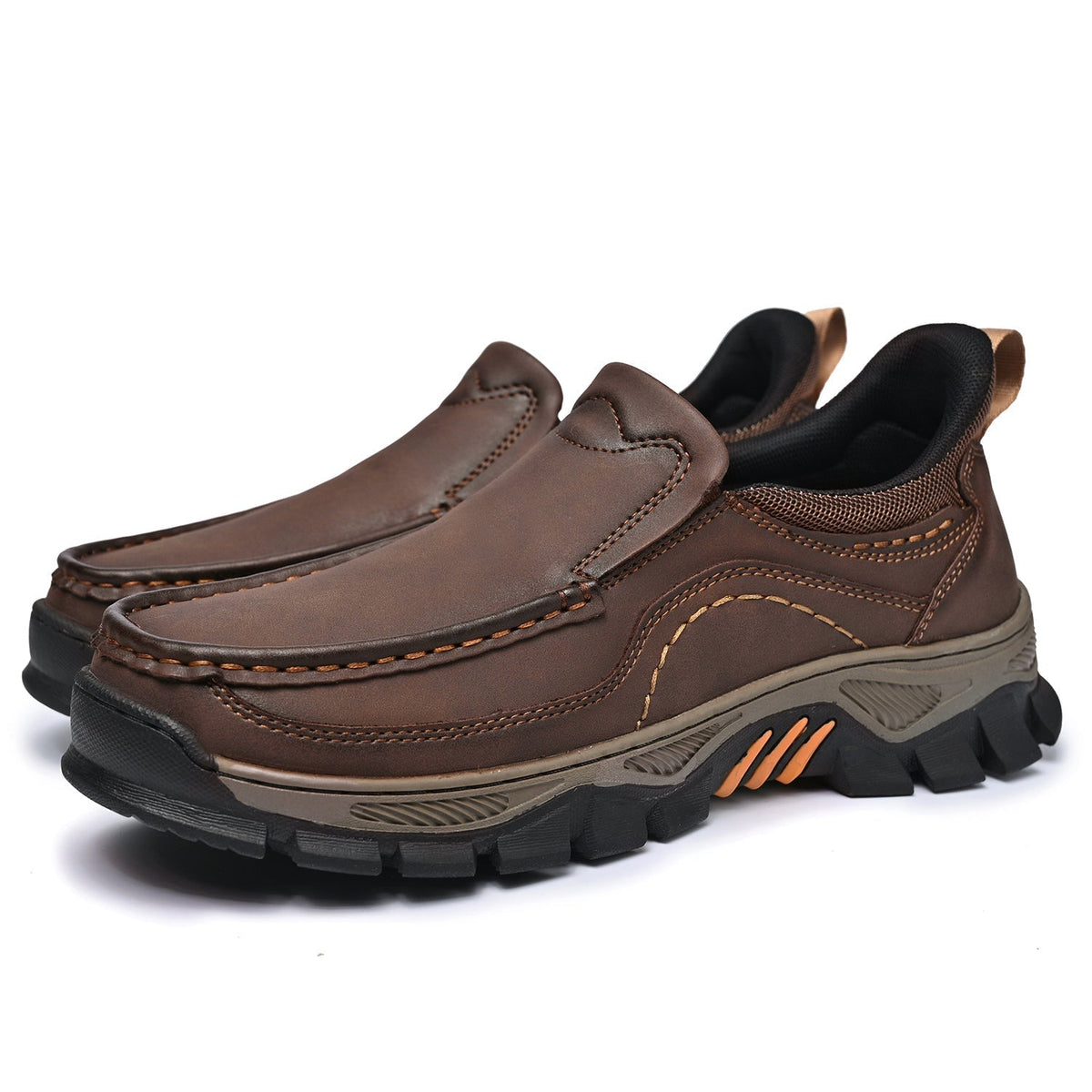 Orthopedische Instapschoenen voor Heren Casual Wandelschoen Voetondersteuning Comfortabel Instapper Loopschoenen | Sulvida