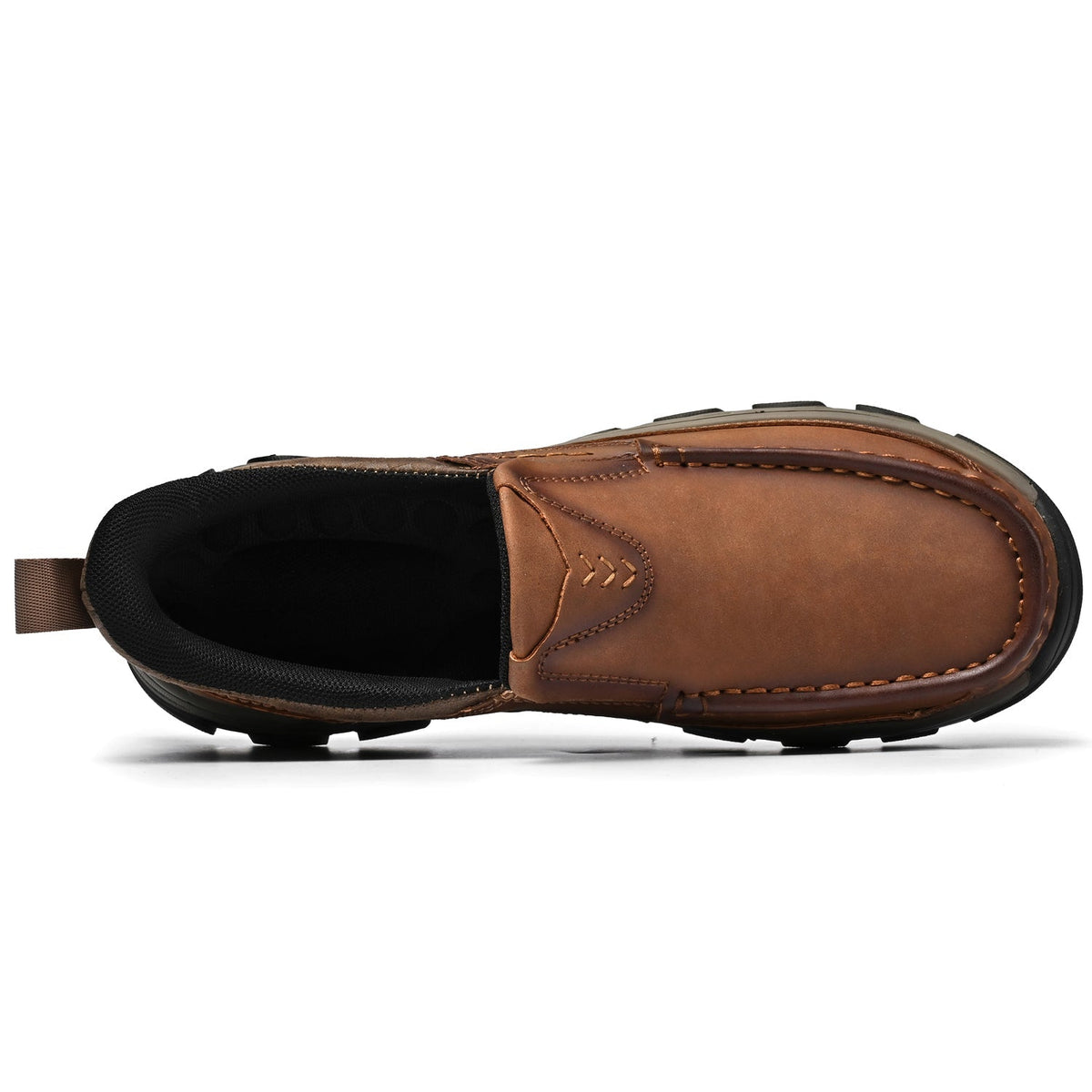Orthopedische Instappers Heren Loopschoenen Comfortabel Casual Lichtbruin Donkerbruin Zwart Dagelijks | Sulvida