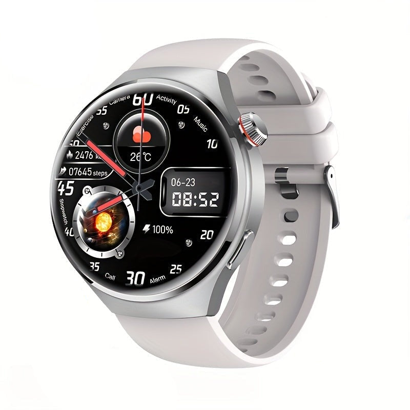 Montre connectée Orion NFC pour homme, noire, avec GPS, cardiofréquencemètre, paiement sans contact, suivi d’activité et fonctions sportives | Sulvida