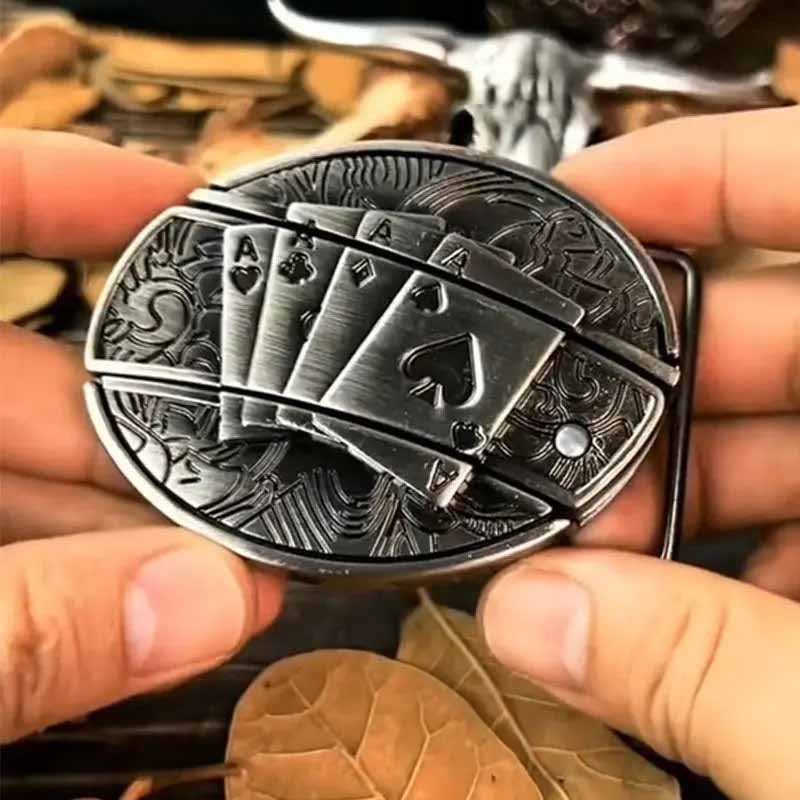 Metalen Ovale Riem Buckle Western Cowboy Stijl Gesp Accessoire Decoratie voor Riemen Kleding Jeans Mode | Sulvida