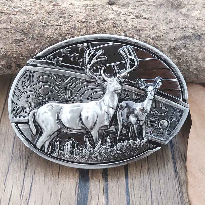 Metalen Ovale Riem Buckle Western Cowboy Stijl Gesp Accessoire Decoratie voor Riemen Kleding Jeans Mode | Sulvida