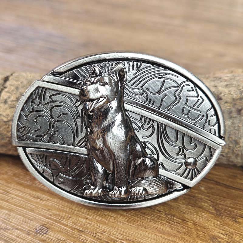Metalen Ovale Riem Buckle Western Cowboy Stijl Gesp Accessoire Decoratie voor Riemen Kleding Jeans Mode | Sulvida