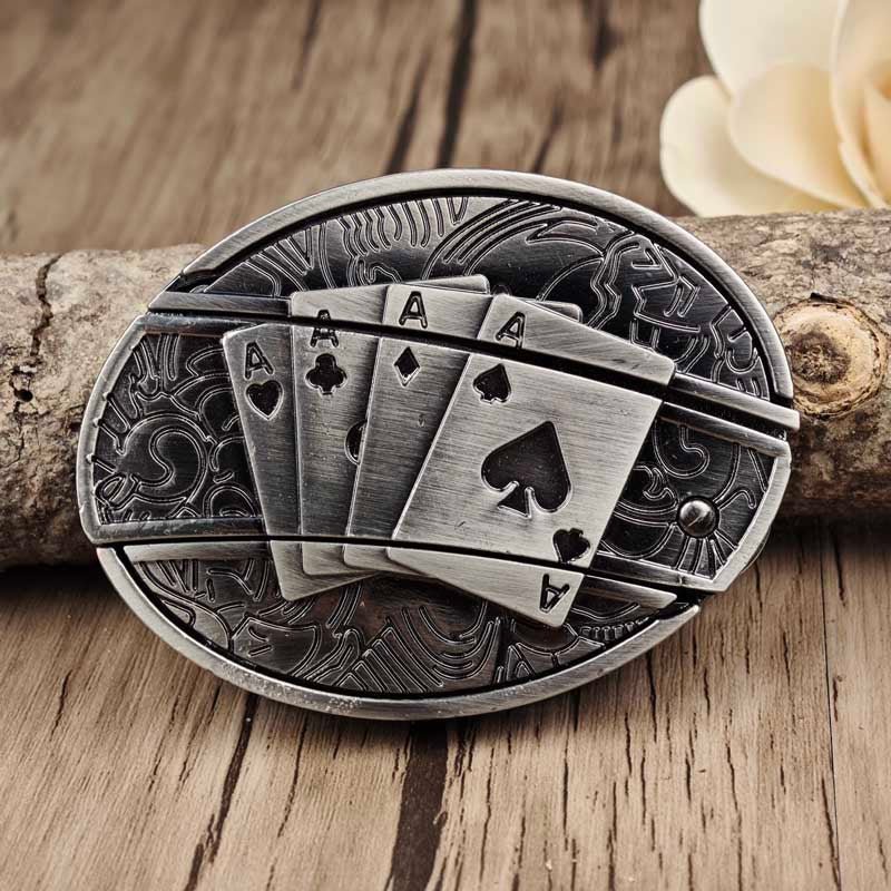 Metalen Ovale Riem Buckle Western Cowboy Stijl Gesp Accessoire Decoratie voor Riemen Kleding Jeans Mode | Sulvida