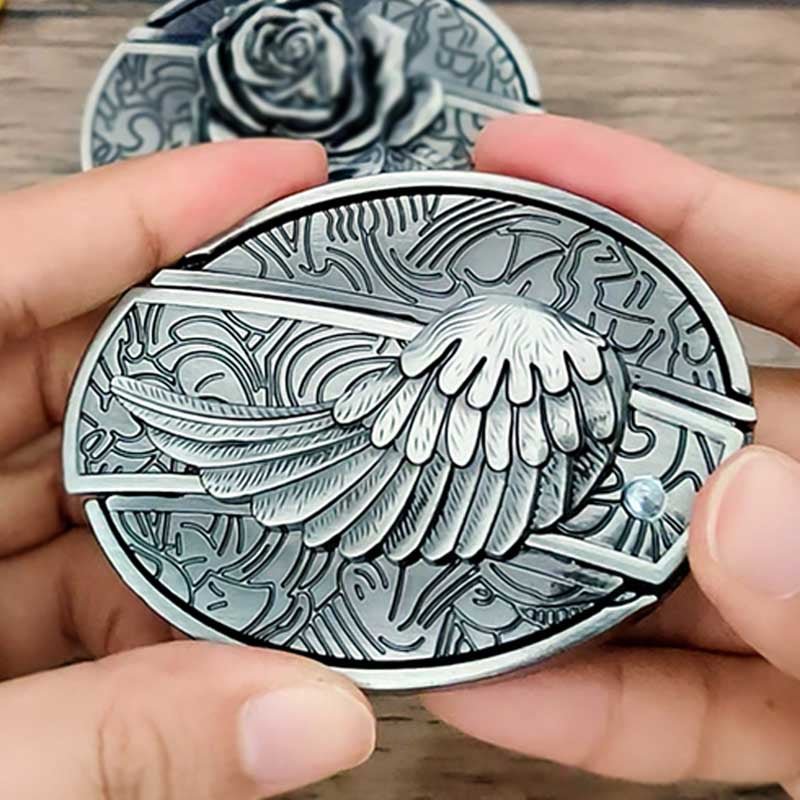 Metalen Ovale Riem Buckle Western Cowboy Stijl Gesp Accessoire Decoratie voor Riemen Kleding Jeans Mode | Sulvida