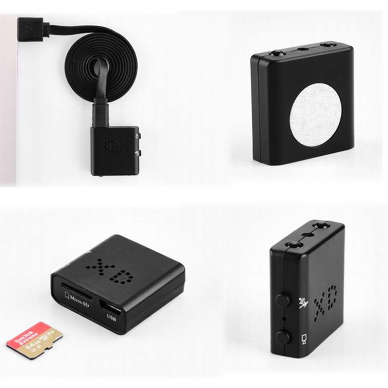Compacte HD Bewakingscamera met Audio Nachtzicht Bewegingsdetectie voor Beveiliging Thuis Kantoor Winkel | Sulvida