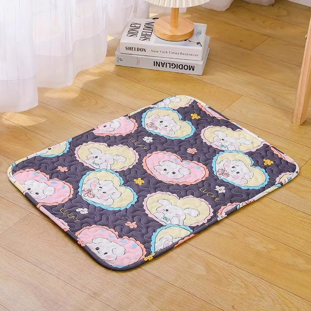 Tapis rafraîchissant pour chats et petits chiens – coussin doux et confortable avec dessous antidérapant pour animaux | Sulvida