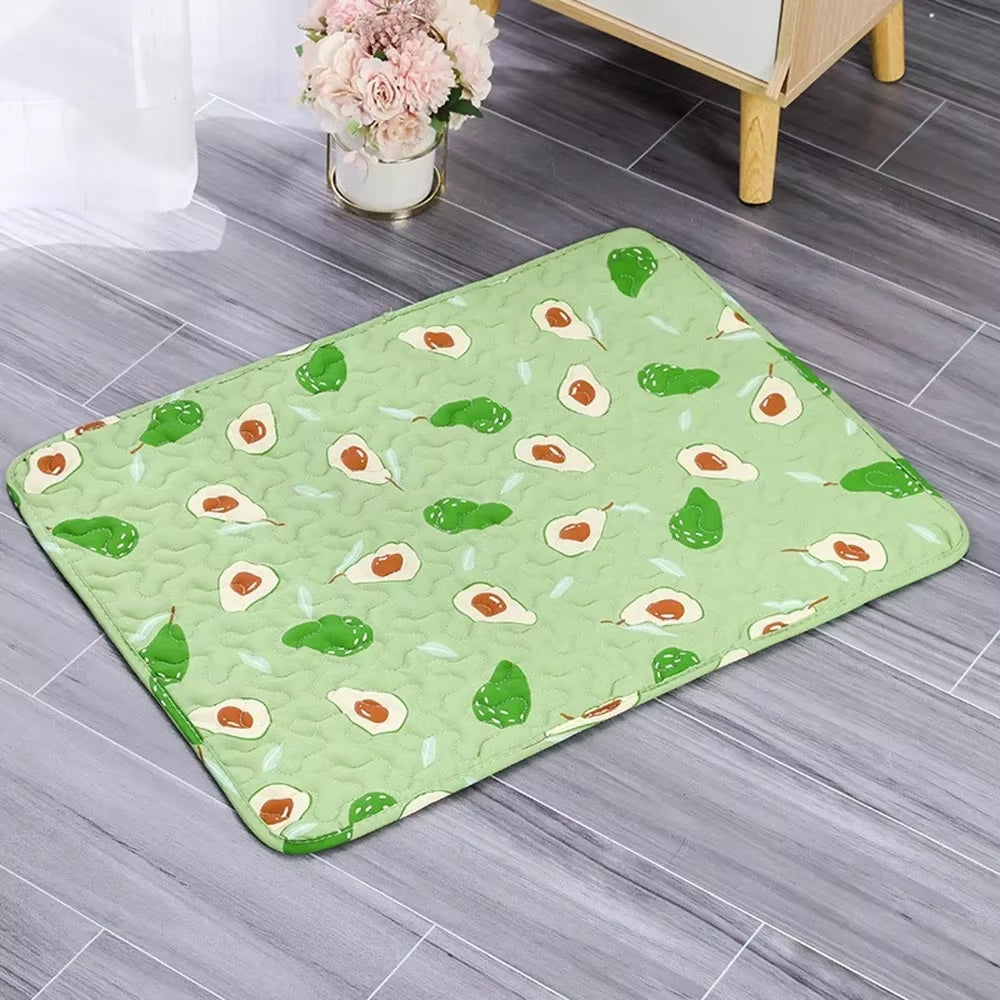 Tapis rafraîchissant pour chats et petits chiens – coussin doux et confortable avec dessous antidérapant pour animaux | Sulvida