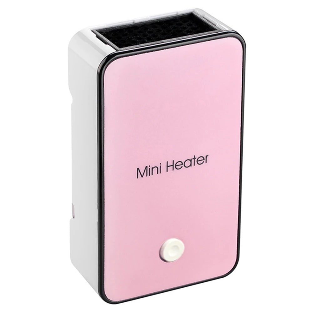 Compacte Mini Keramische Kachel 300W Bureau Verwarming Zwart Roze Draagbaar Energiezuinig PTC Snelwarmte | Sulvida
