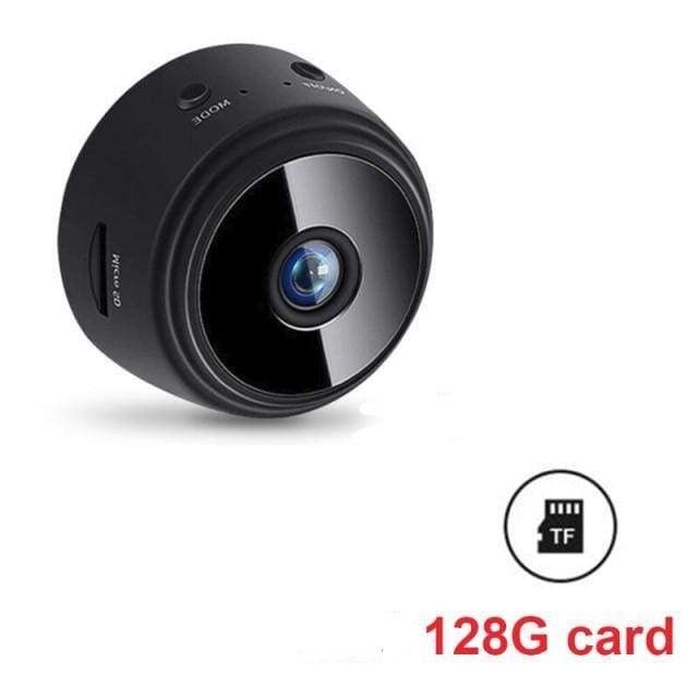 Compacte Beveiligingscamera 1080p HD met Nachtzicht Magnetisch WiFi Bewegingsdetectie Mini Spy Cam voor Binnen | Sulvida