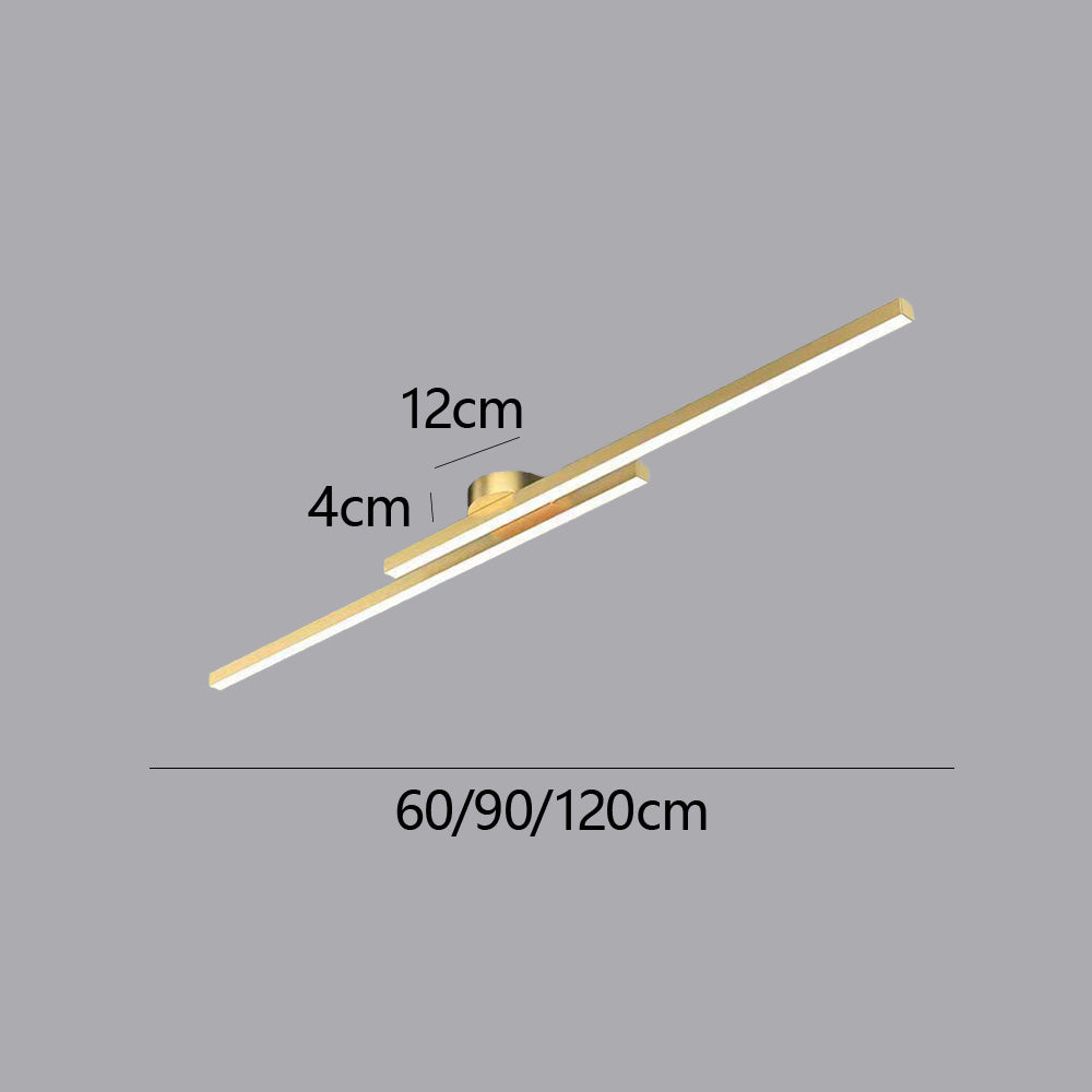 Aluminium LED-Plafondlamp Semi-Plafond Modern Design Dimbaar met Afstandsbediening voor Woonkamer en Slaapkamer | Sulvida
