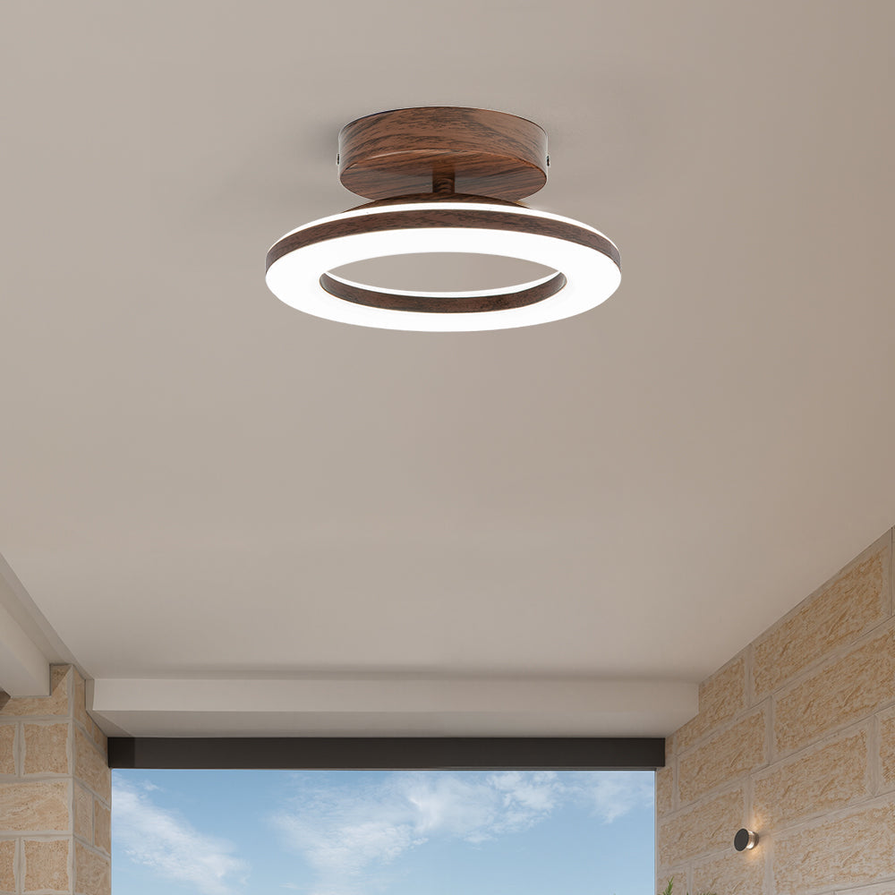 Modern LED-plafondlamp rond design chique sfeerverlichting energie-efficiënt dimbaar woonkamer slaapkamer | Sulvida