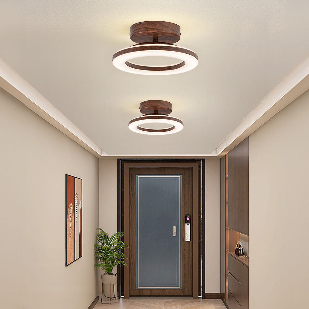 Modern LED-plafondlamp rond design chique sfeerverlichting energie-efficiënt dimbaar woonkamer slaapkamer | Sulvida