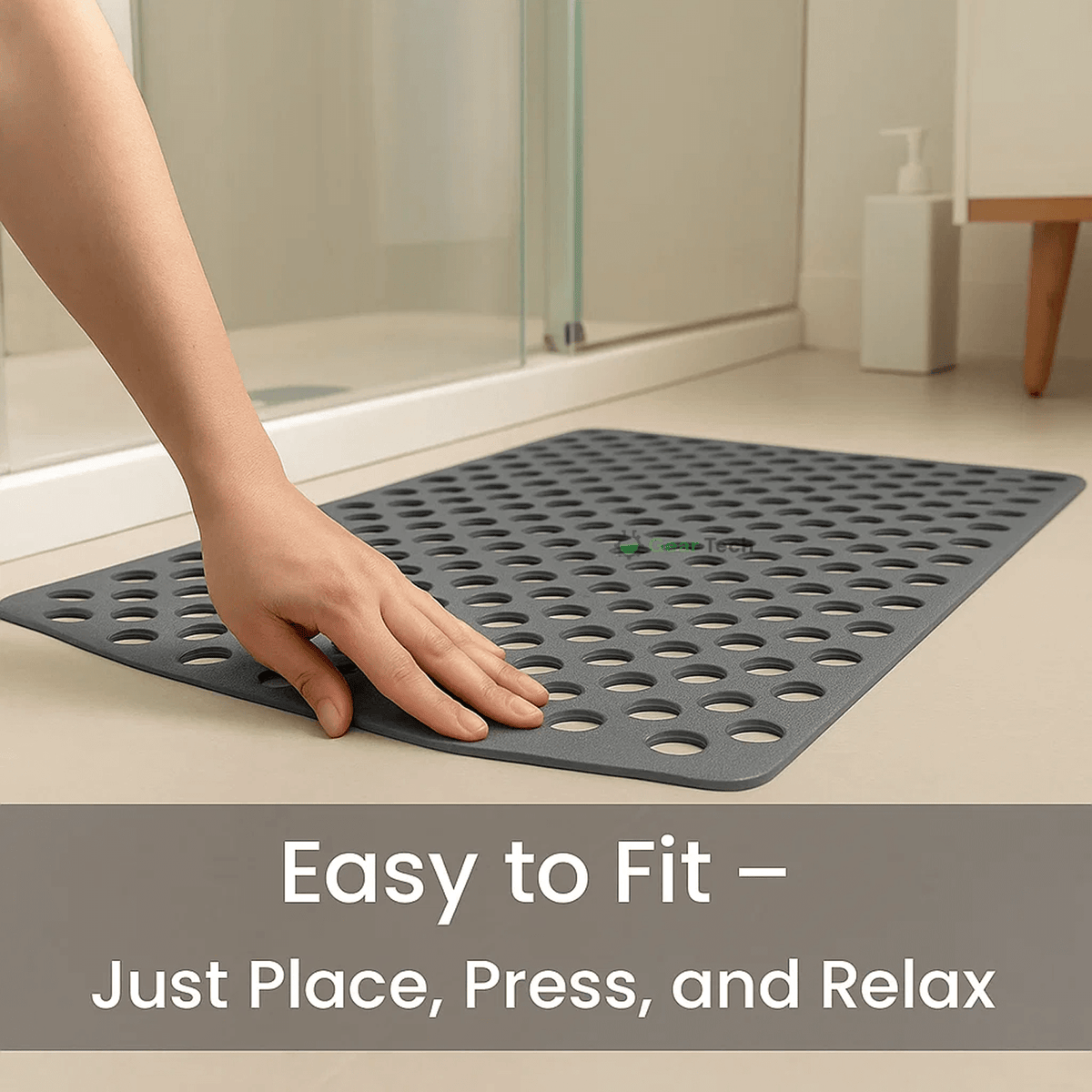 Antislip Badmat Douchemat met Zuignappen voor Veiligheid en Comfort Badkamer 60x90cm Antislip Vloermat | Sulvida