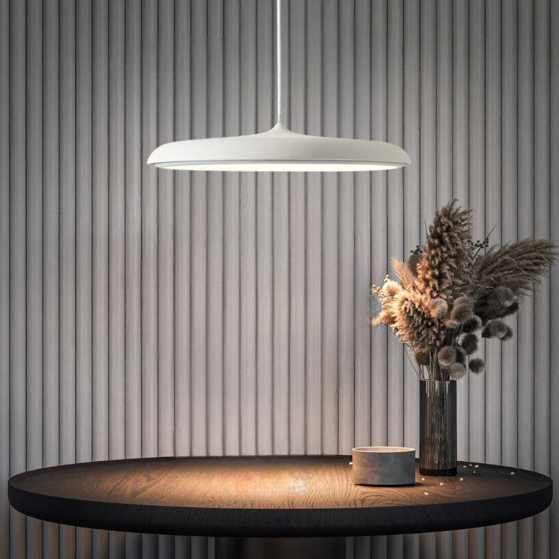 Scandinavische LED Plafondlamp Minimalistische Design Rond Mat Metaal Acryl Woonkamer Slaapkamer Inbouwspot 2 Maten | Sulvida
