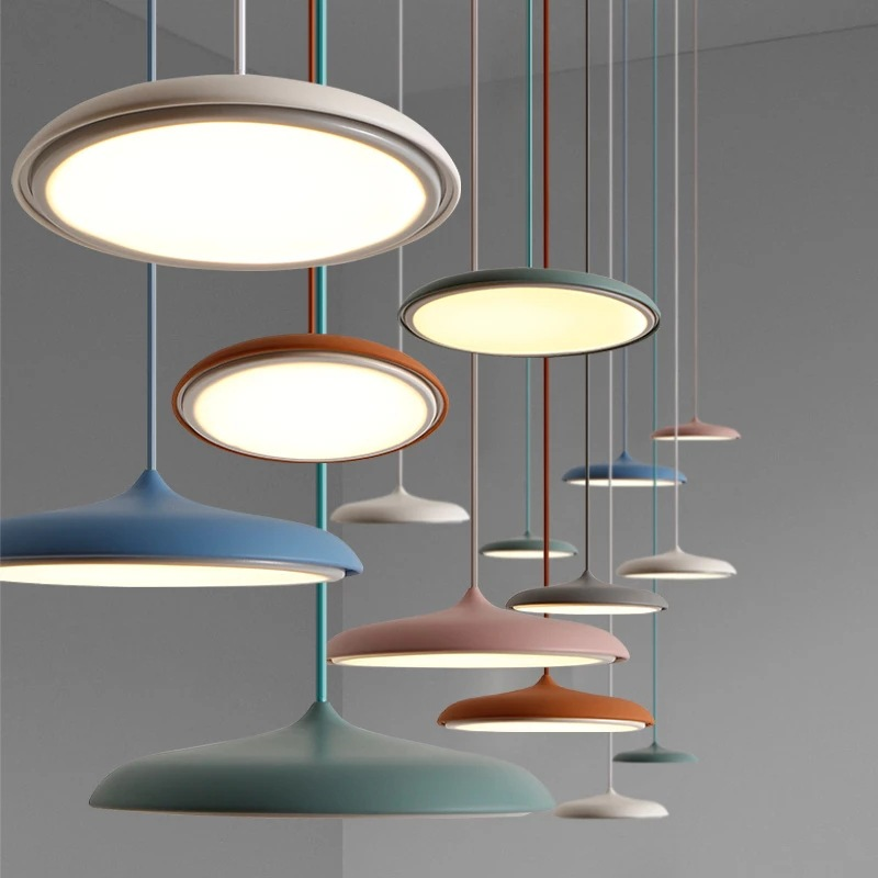 Scandinavische LED Plafondlamp Minimalistische Design Rond Mat Metaal Acryl Woonkamer Slaapkamer Inbouwspot 2 Maten | Sulvida