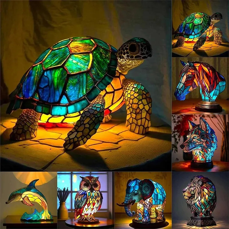 Dieren Tafellamp Sculptuur Modern Wooninterieur Nachtlampje Decoratief Design Slaapkamer Woonkamer 15 cm | Sulvida