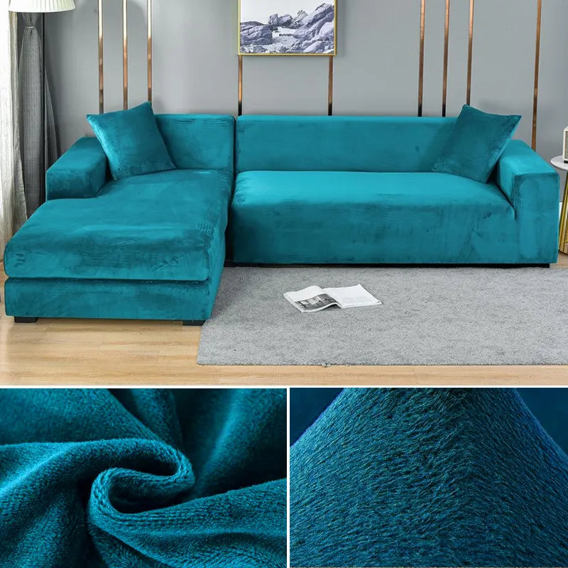 Rekbare Bankhoes Kreukvrij Wasbaar 1-zits tot 4-zits Meubelbeschermer Antislip Elastische Pasvorm Interieur | Sulvida