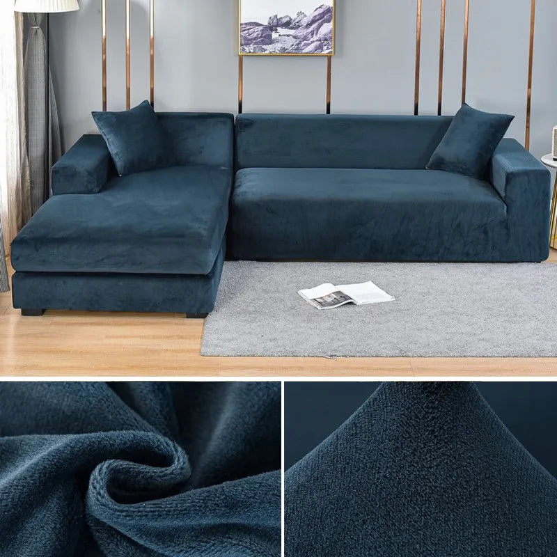 Rekbare Bankhoes Kreukvrij Wasbaar 1-zits tot 4-zits Meubelbeschermer Antislip Elastische Pasvorm Interieur | Sulvida