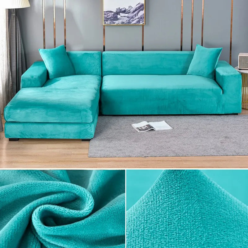 Rekbare Bankhoes Kreukvrij Wasbaar 1-zits tot 4-zits Meubelbeschermer Antislip Elastische Pasvorm Interieur | Sulvida