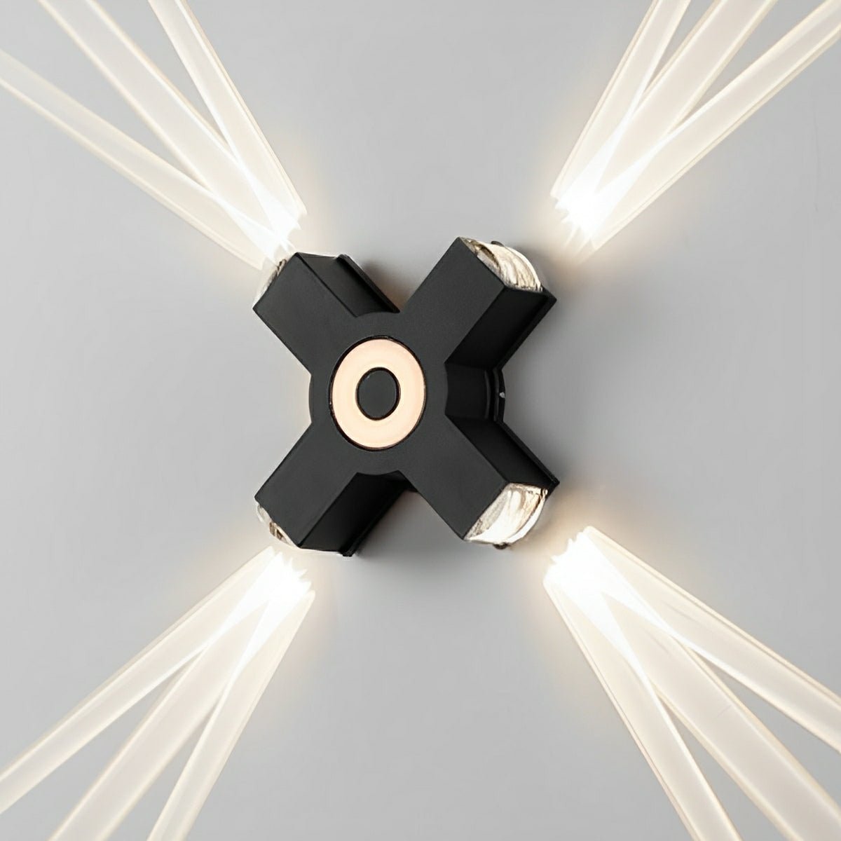 LED Buitenlamp Zwart Wandspot Verstelbaar Waterdicht IP65 voor Tuin Terras Oprit Gevel Architectuur Buitenverlichting | Sulvida