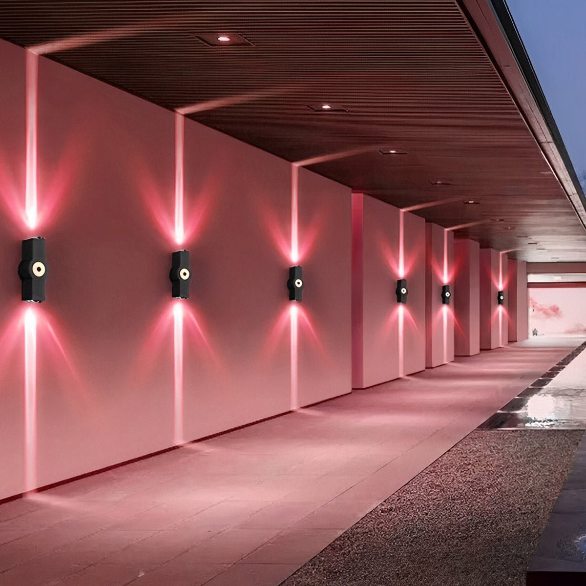 LED Buitenlamp Zwart Wandspot Verstelbaar Waterdicht IP65 voor Tuin Terras Oprit Gevel Architectuur Buitenverlichting | Sulvida