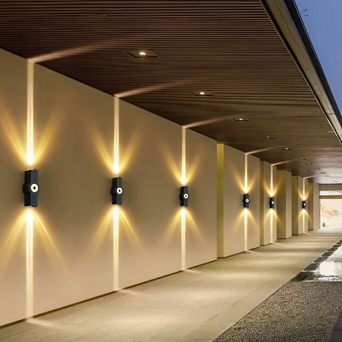 LED Buitenlamp Zwart Wandspot Verstelbaar Waterdicht IP65 voor Tuin Terras Oprit Gevel Architectuur Buitenverlichting | Sulvida