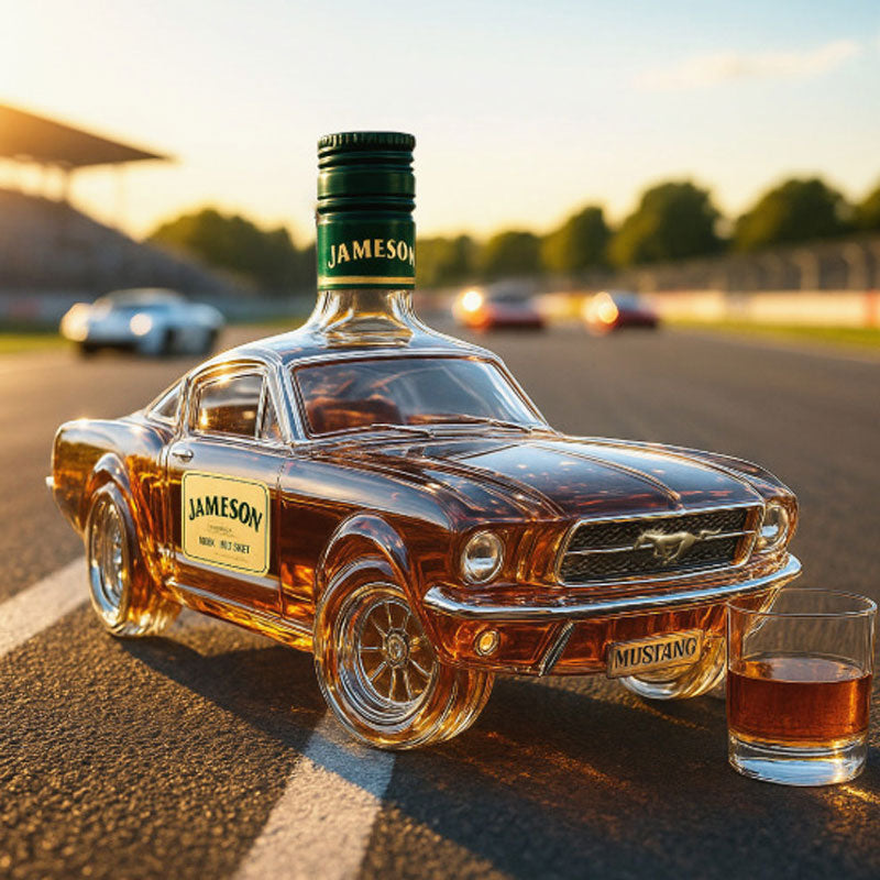 Whiskey Karaf Auto Vintage Glas Gedistilleerd Decanteer Fles Thuisbar Collector Cadeau Decoratief Design | Sulvida