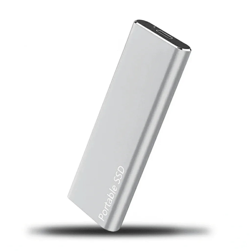 Externe SSD-schijf 4TB USB-C – Snelle Gegevensopslag Draagbaar Schokbestendig Extern Opslagstation Backup | Sulvida