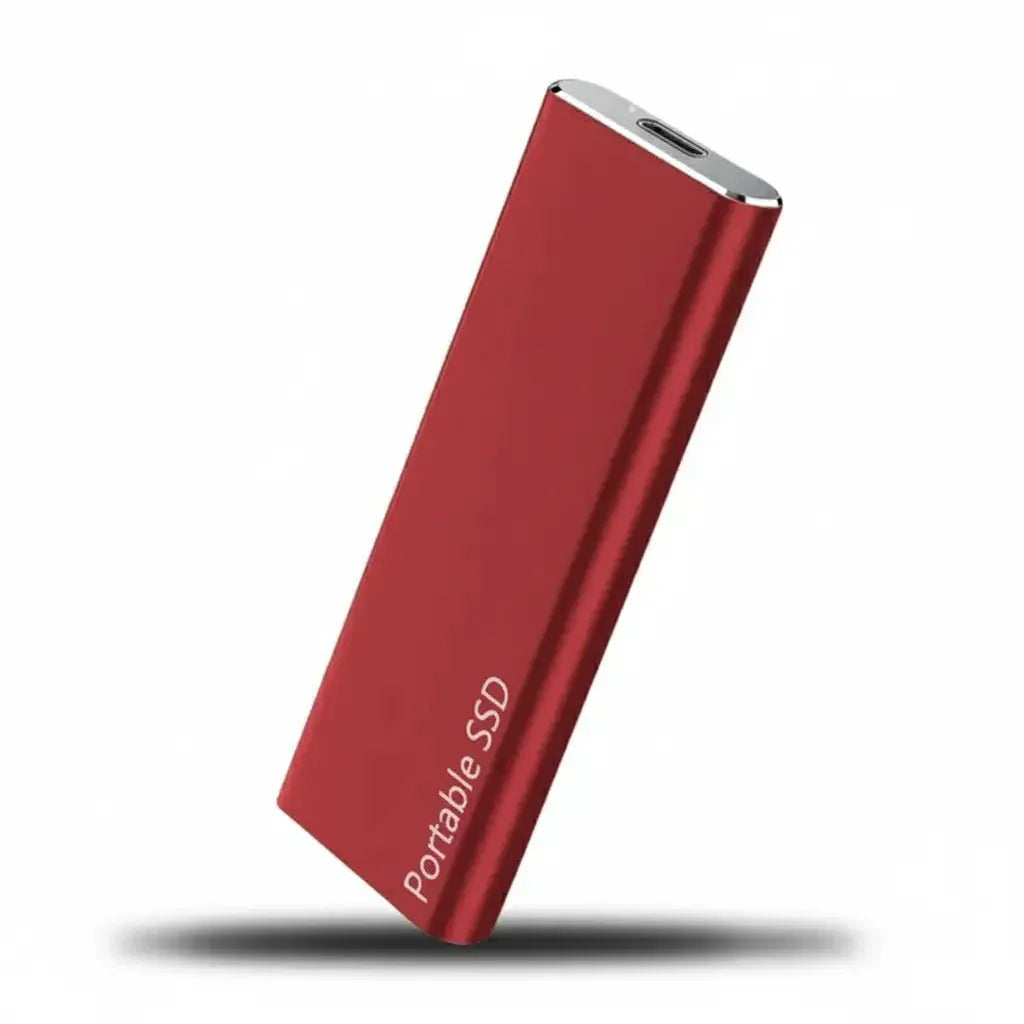 Externe SSD-schijf 4TB USB-C – Snelle Gegevensopslag Draagbaar Schokbestendig Extern Opslagstation Backup | Sulvida