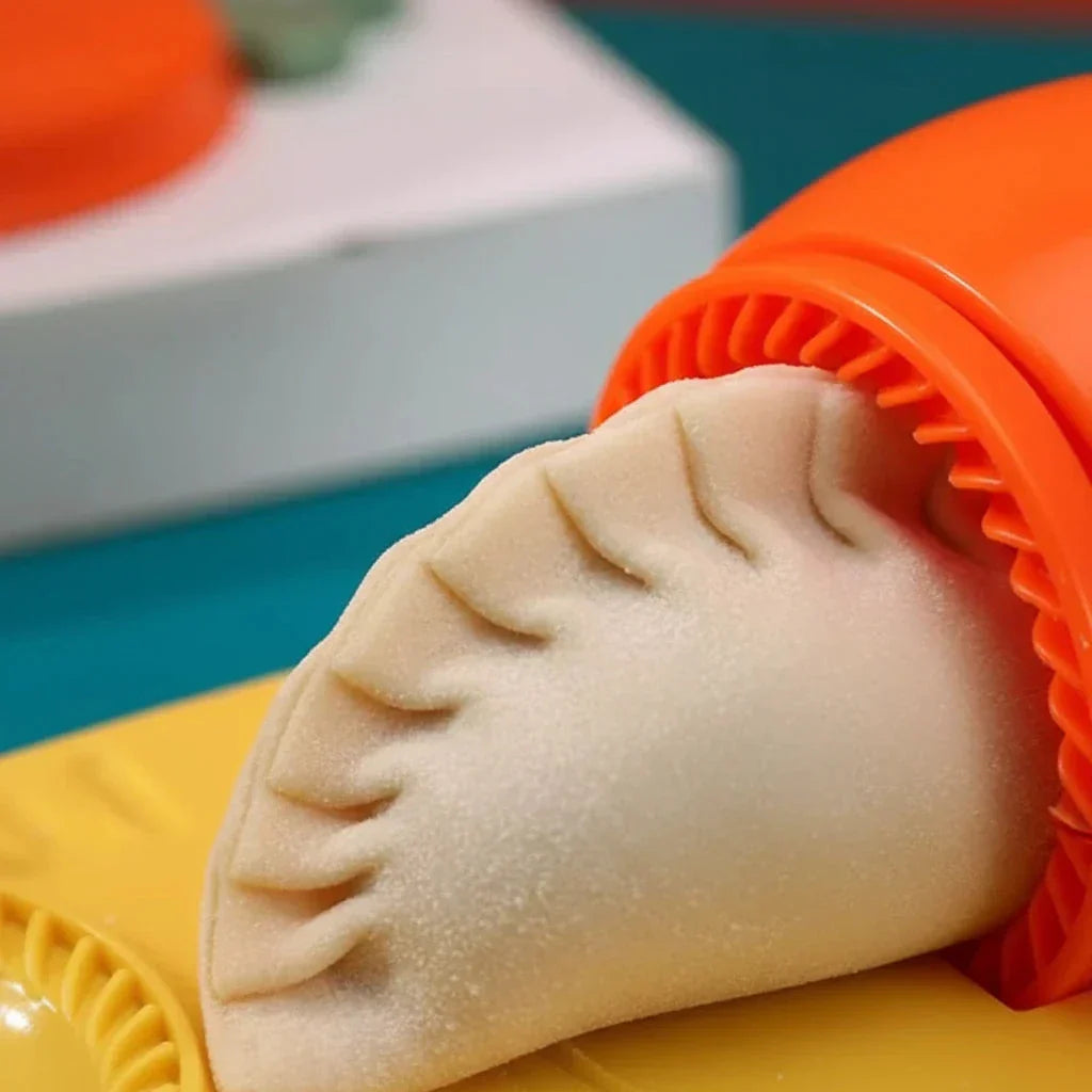 Deegpersvormen Set 2-in-1 voor Ravioli Pierogi en Dumplings Pasta Keukengerei met Vormen en Afsluiten RVS | Sulvida