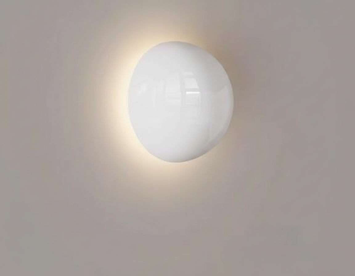 Ronde Metalen Wandlamp LED Bolvorm Sfeerlicht Opwaarts Neerwaarts Gang Slaapkamer Woonkamer Hal Moderne Verlichting | Sulvida
