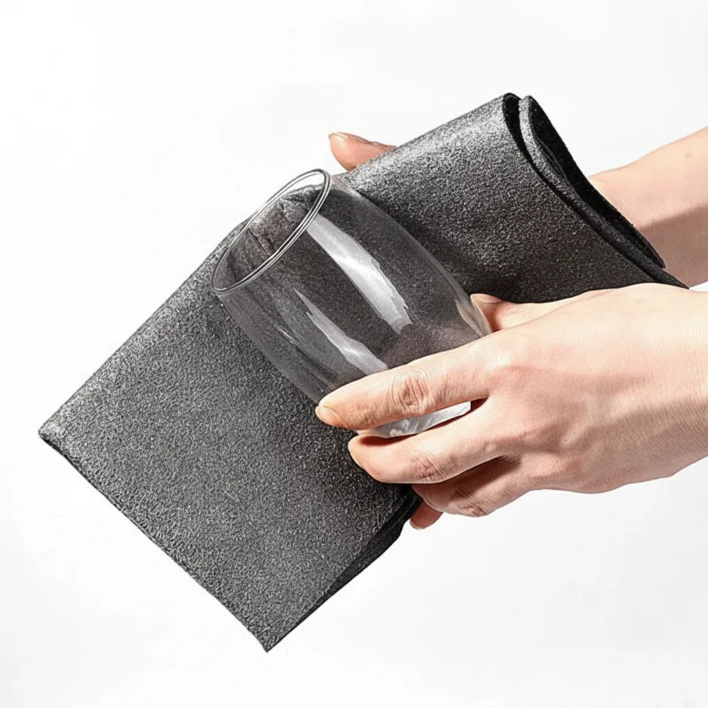 Microvezel Schoonmaakdoeken Set 10 Stuks Streeploos Reinigen Zonder Chemicaliën Wasbaar Multifunctioneel | Sulvida