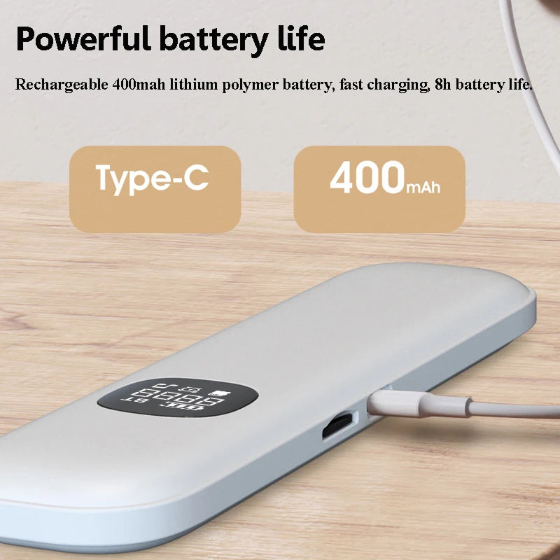 Enceinte de sommeil à vibrations osseuses, Bluetooth 5.4, minuterie, sons de la nature, rechargeable par USB-C, aide au sommeil à poser sur la table de nuit | Sulvida