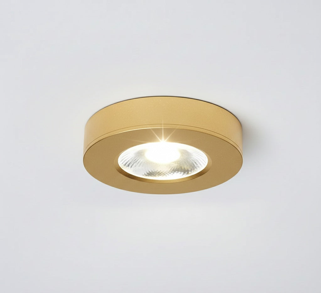 Inbouwspot ultradun met LED verlichting energiezuinig plafond modern strak design licht aluminium wit zwart goud | Sulvida