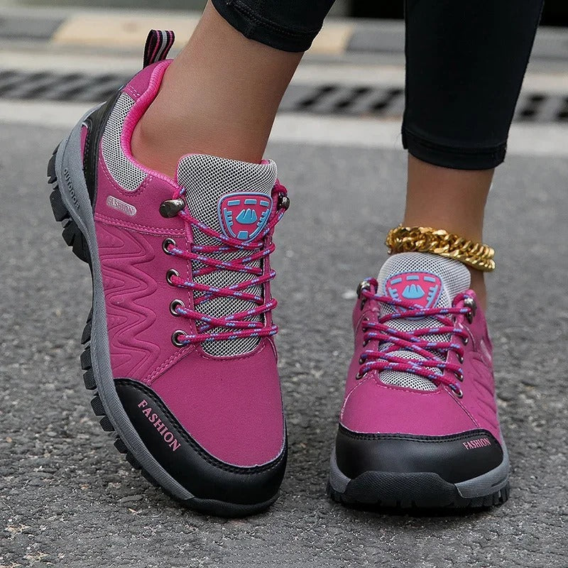 Waterdichte Dames Wandelschoenen met Goede Grip Outdoor Trekkingschoenen voor Dames Antislip Ademend Hiking | Sulvida
