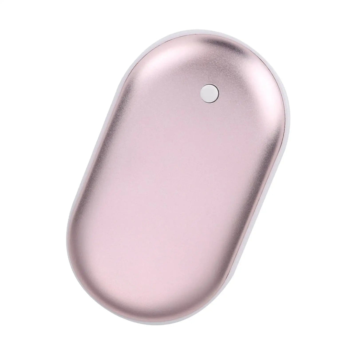 Oplaadbare Handwarmer USB 5000mAh Goud Dubbelzijdig Verwarmend Compacte Handverwarmer voor Koude Handen | Sulvida