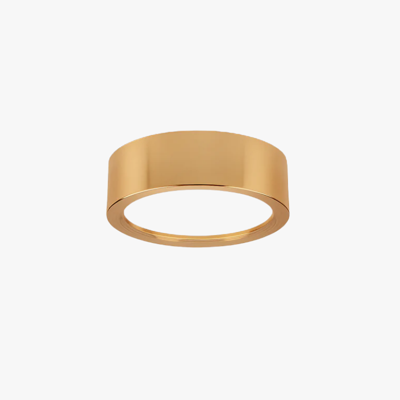 LED Plafondspot Opbouw Ultra-Plat Rond Aluminium Zwart Wit Goud Modern Design voor Woonkamer Slaapkamer | Sulvida