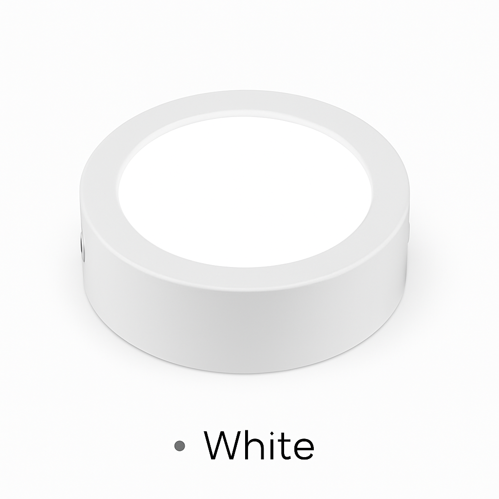 LED Plafondspot Opbouw Ultra-Plat Rond Aluminium Zwart Wit Goud Modern Design voor Woonkamer Slaapkamer | Sulvida