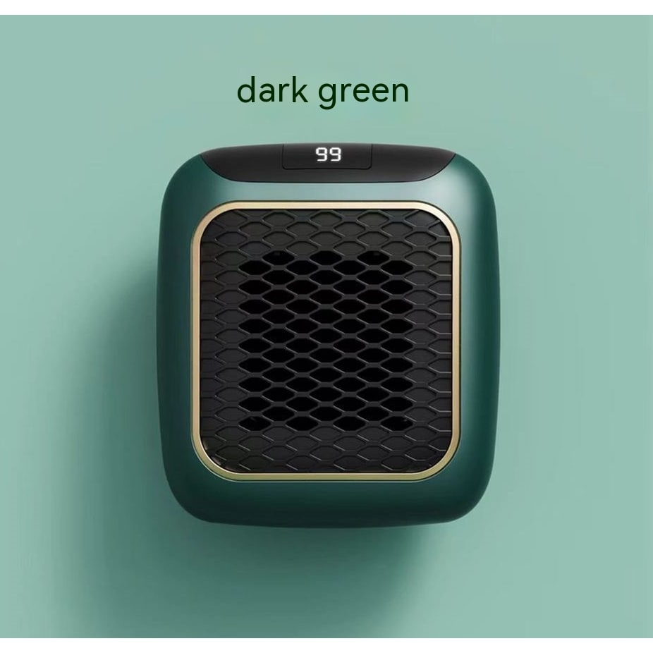 Compacte Stekkerverwarmer 800W met Digitaal Display en 3 Warmtestanden voor Energiezuinig Verwarmen van Kamers | Sulvida