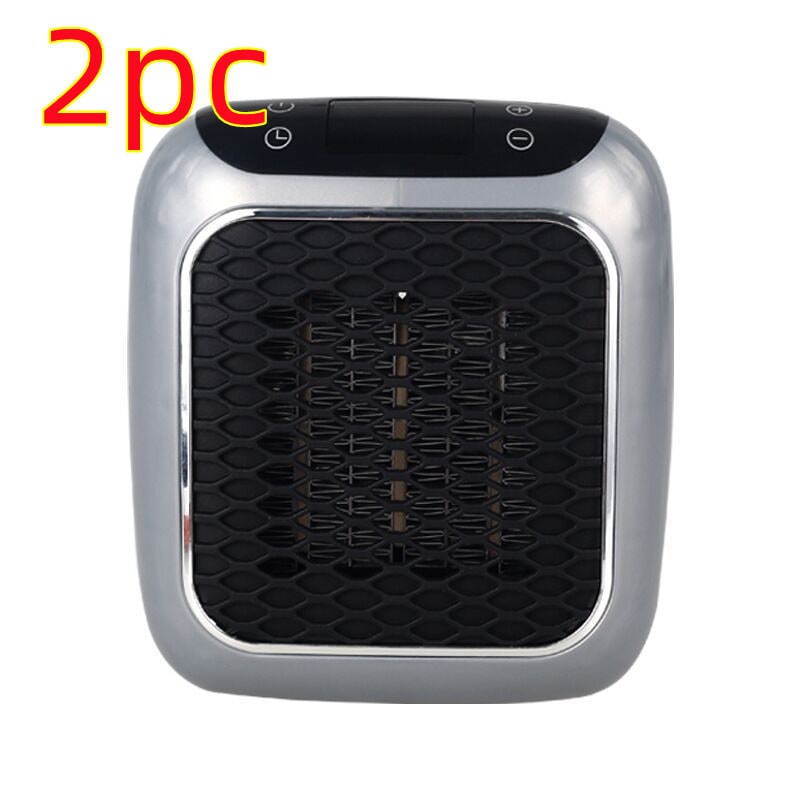 Compacte Stekkerverwarmer 800W met Digitaal Display en 3 Warmtestanden voor Energiezuinig Verwarmen van Kamers | Sulvida